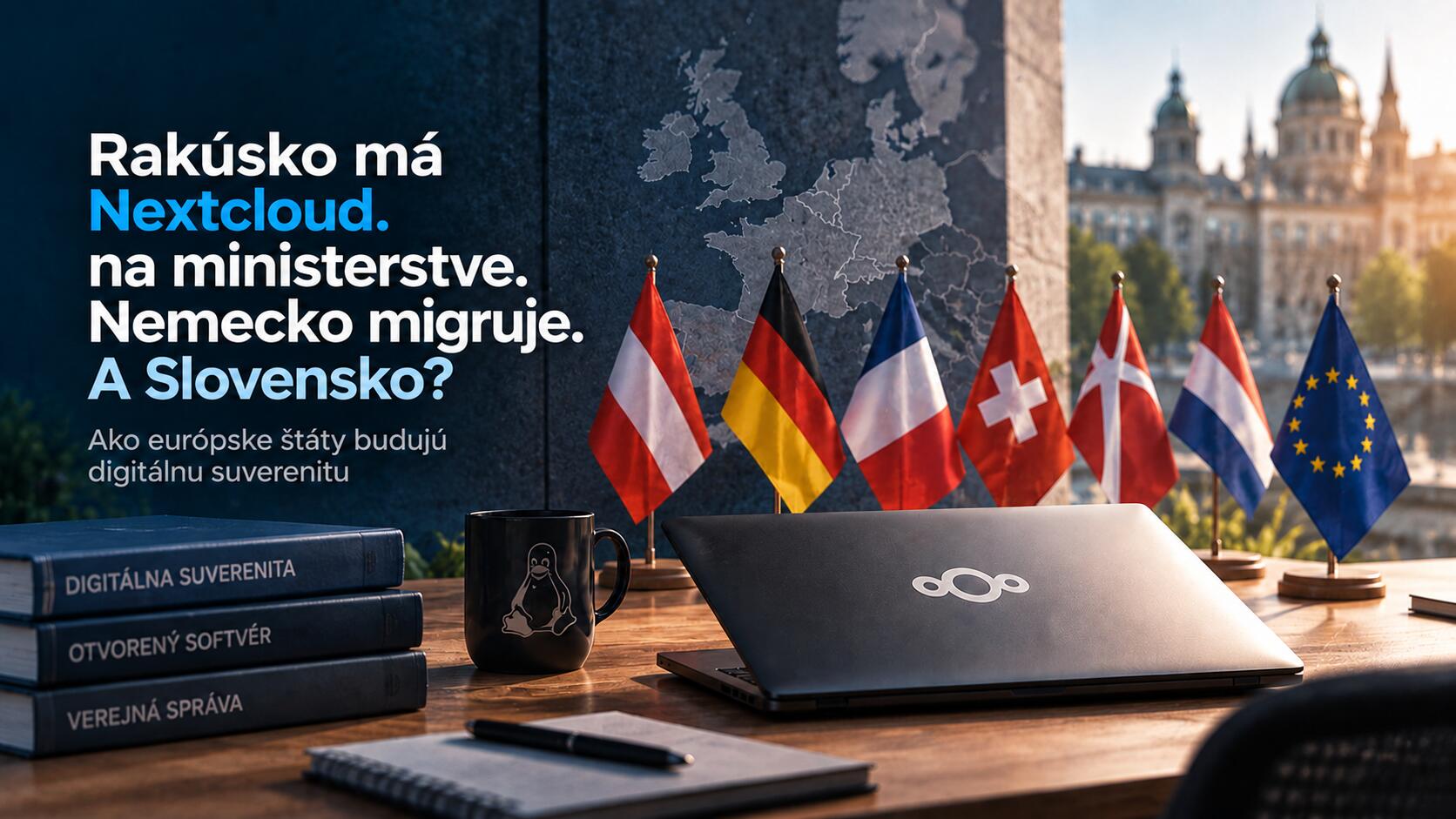 Európska digitálna suverenita: Rakúsko s Nextcloudom, Nemecko a ďalšie štáty pri otvorených pracovných riešeniach