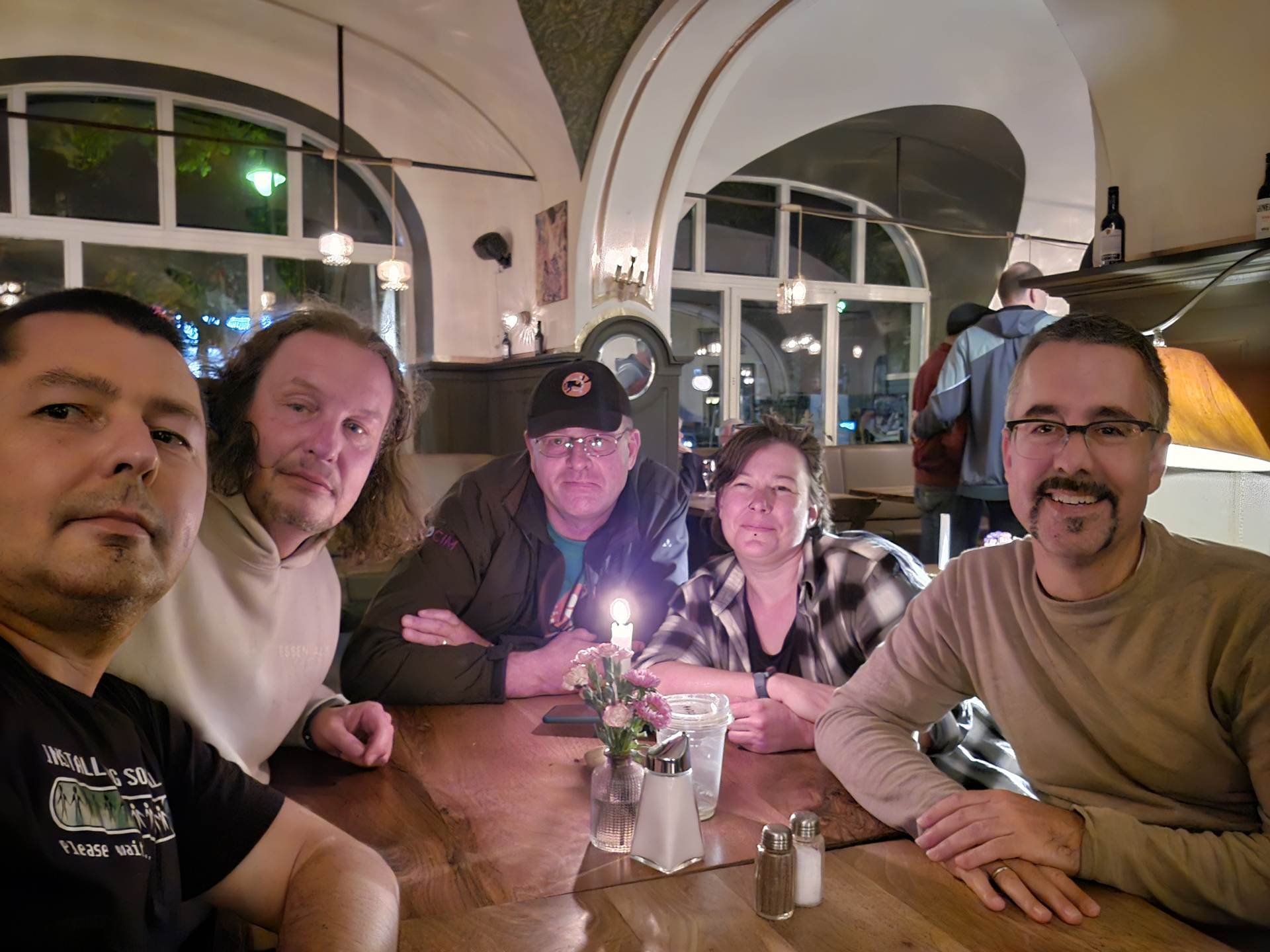Spoločná večera časti Nextcloud Forum Staff