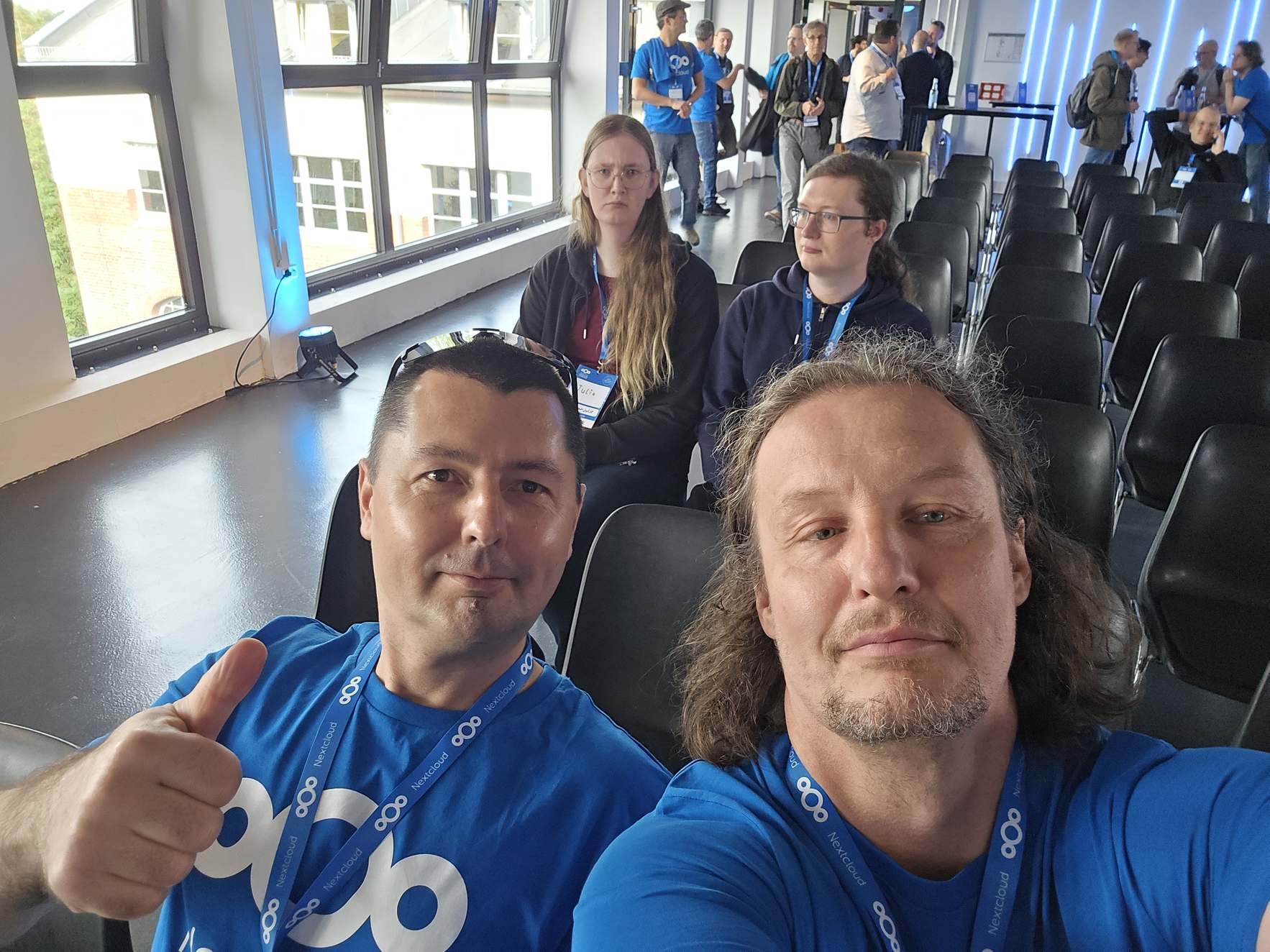 S Willim, kamarátom z Nextcloud Forum Staff