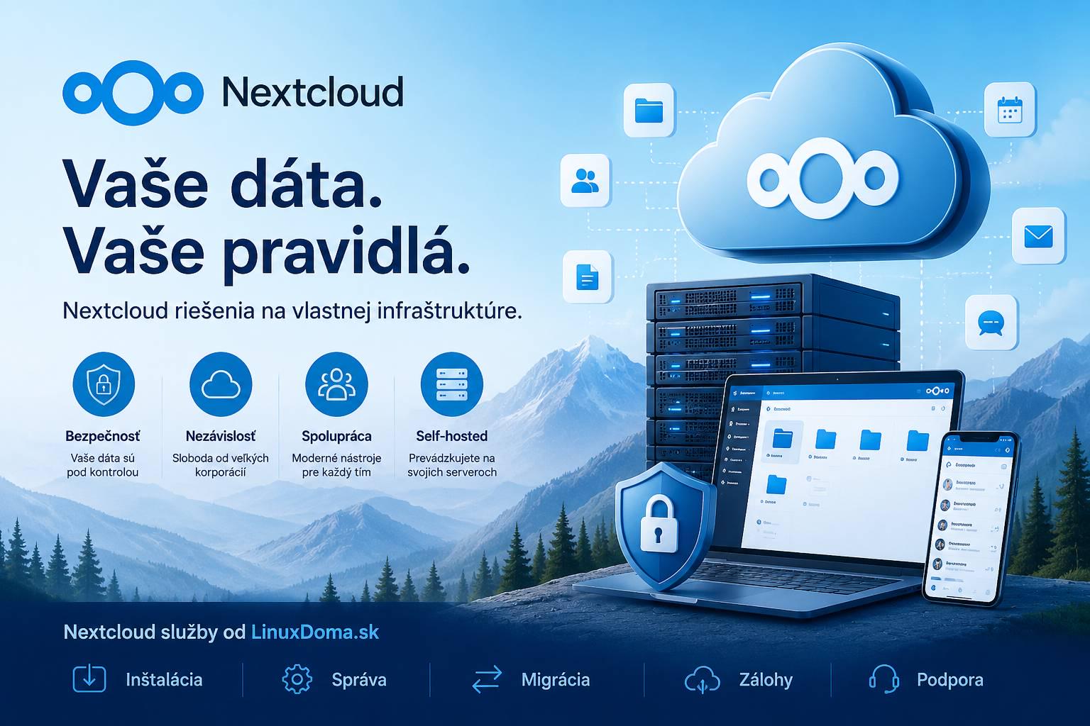 Nextcloud Info – slovenský sprievodca riešením Nextcloud