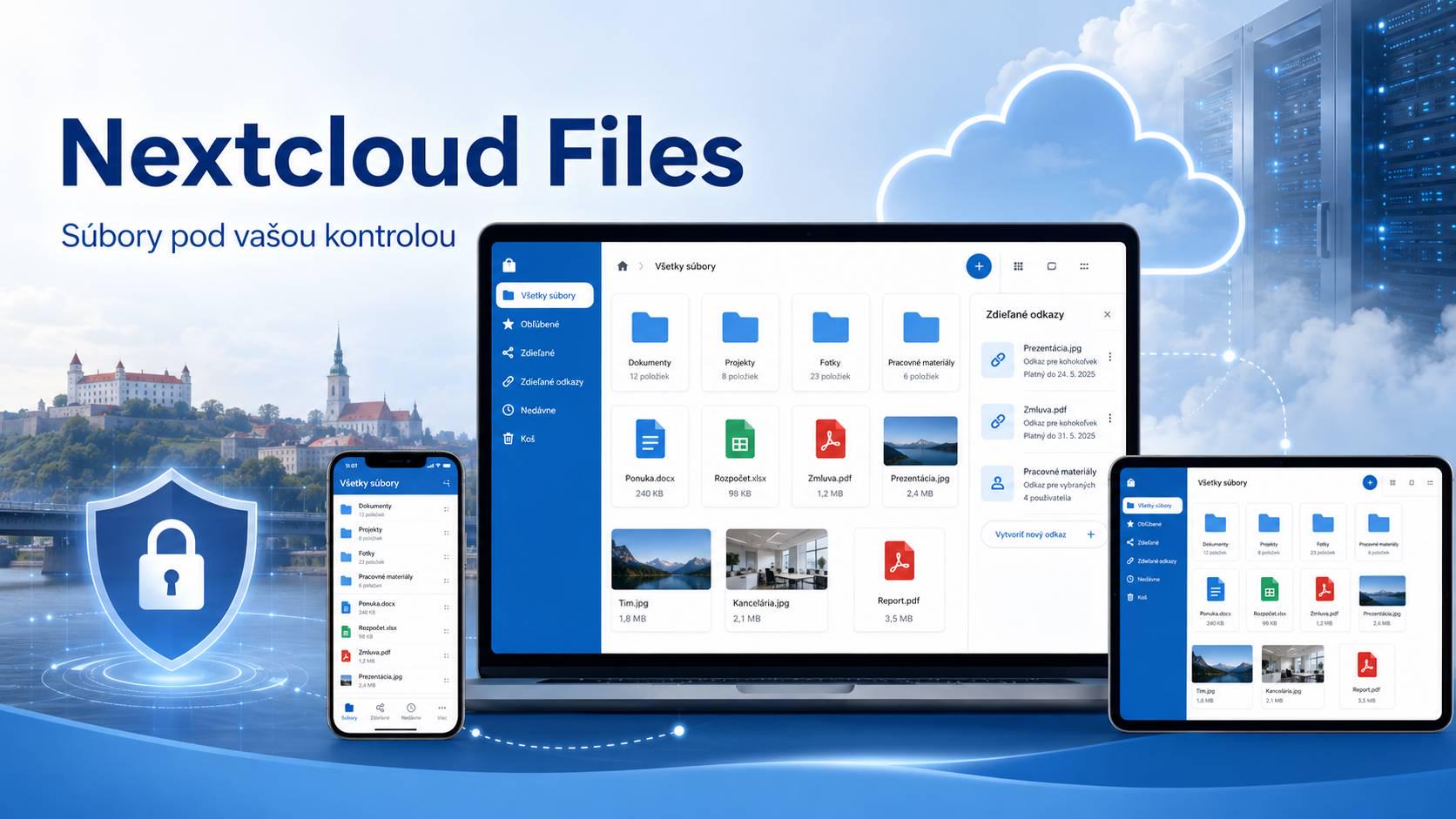 Nextcloud Files ako bezpečný správca súborov, zdieľania a synchronizácie vo vlastnom cloude