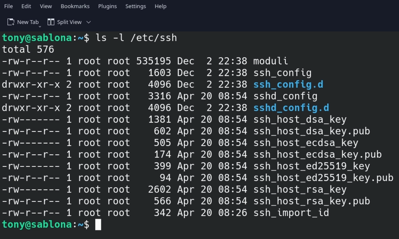 ssh keys